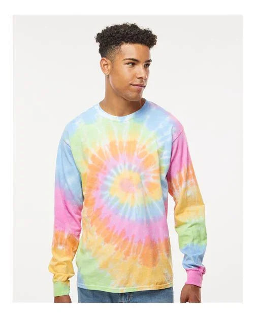 Unisex Tie-Dyed Long Sleeve T-Shirt