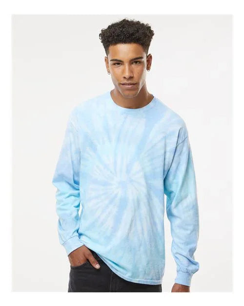 Unisex Tie-Dyed Long Sleeve T-Shirt