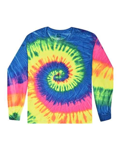 Unisex Tie-Dyed Long Sleeve T-Shirt
