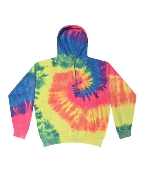 Unisex Tie-Dyed Hooded Sweatshirt