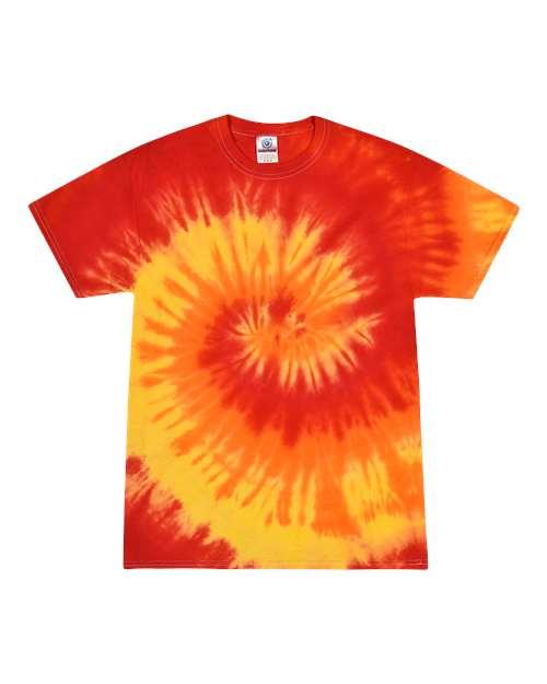 Unisex Multi-Color Tie-Dyed T-Shirt