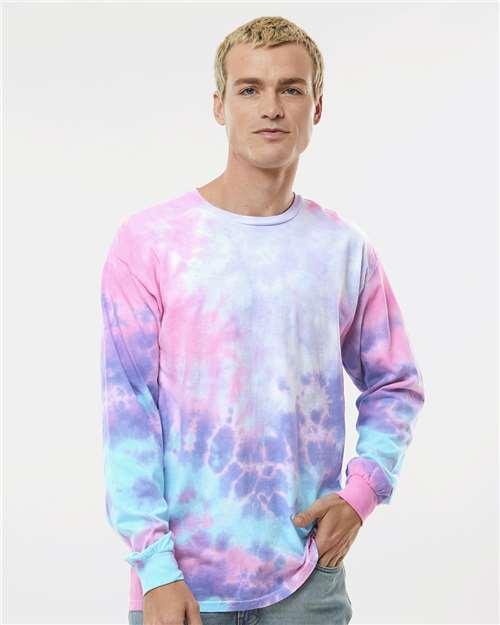 Unisex Tie-Dyed Long Sleeve T-Shirt