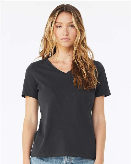 Women’s Relaxed Jersey V-Neck Tee - Transfer Kingdom