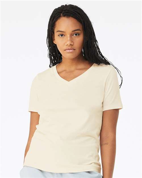 Women’s Relaxed Jersey V-Neck Tee - Transfer Kingdom