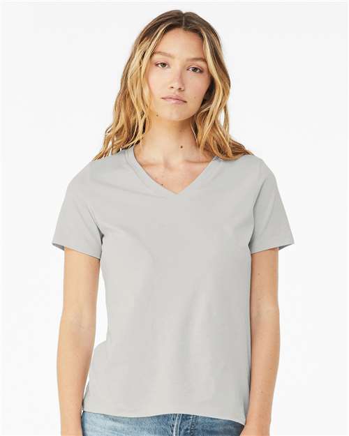 Women’s Relaxed Jersey V-Neck Tee - Transfer Kingdom
