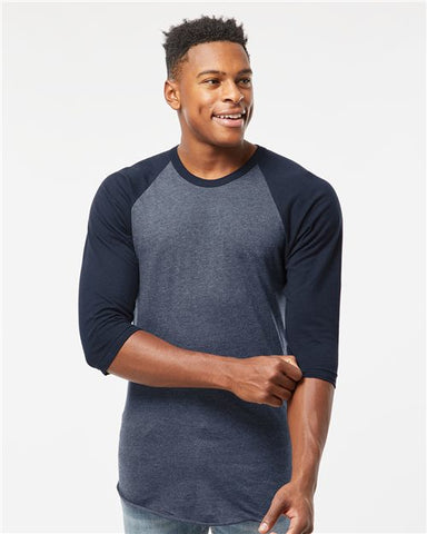 TULTEX Fine Jersey Raglan T-Shirt