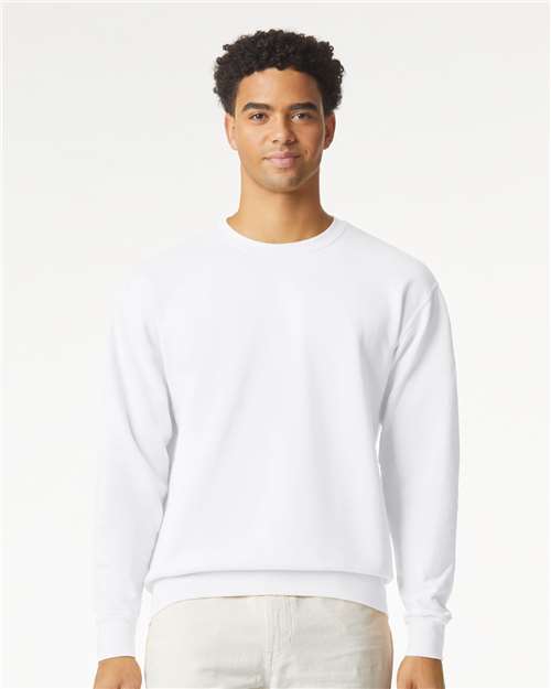 Unisex Garment-Dyed Lightweight Fleece Crewneck Sweatshirt - Transfer Kingdom