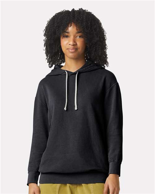 Unisex Garment-Dyed Lightweight Fleece Hooded Sweatshirt - Transfer Kingdom