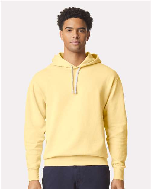 Unisex Garment-Dyed Lightweight Fleece Hooded Sweatshirt - Transfer Kingdom