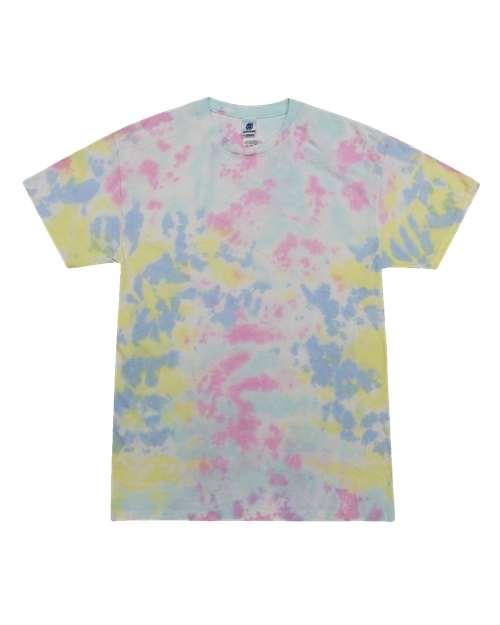 Unisex Multi-Color Tie-Dyed T-Shirt