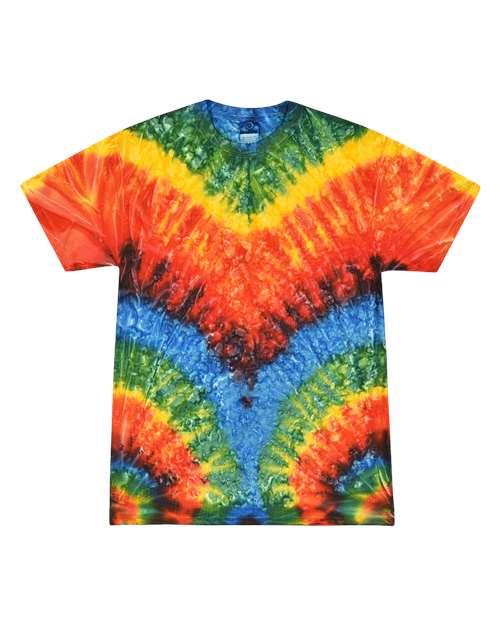Unisex Multi-Color Tie-Dyed T-Shirt