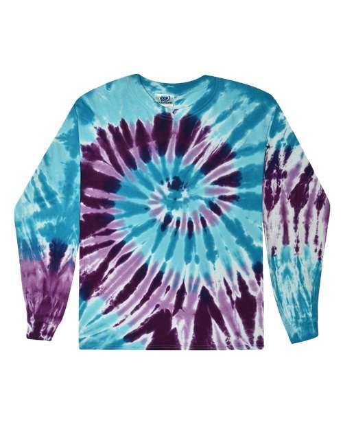 Unisex Tie-Dyed Long Sleeve T-Shirt
