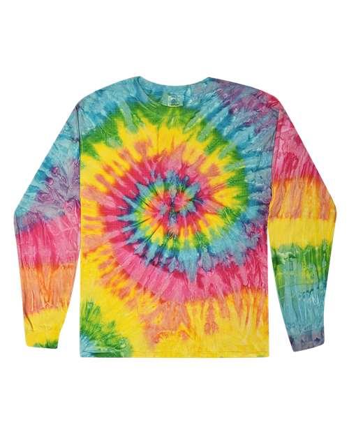 Unisex Tie-Dyed Long Sleeve T-Shirt