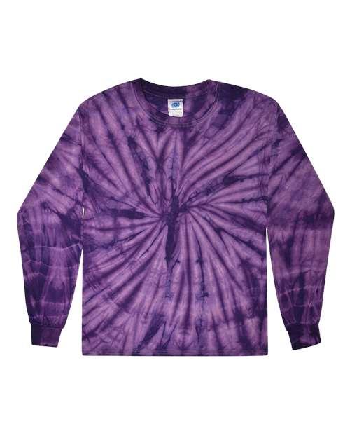 Unisex Tie-Dyed Long Sleeve T-Shirt