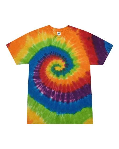 Unisex Multi-Color Tie-Dyed T-Shirt