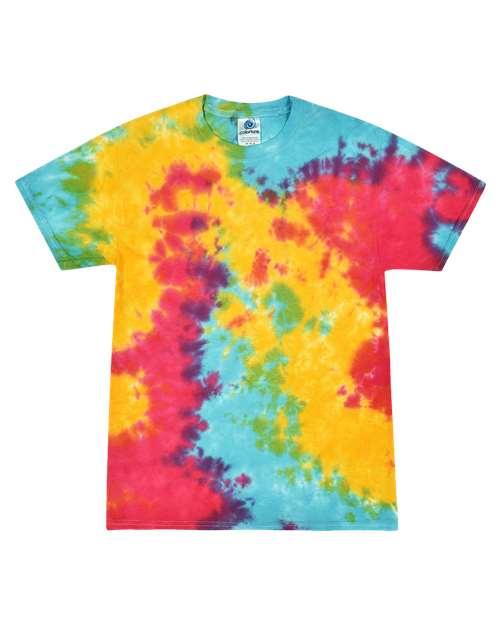 Unisex Multi-Color Tie-Dyed T-Shirt