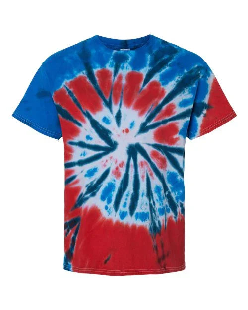 Youth Multi-Color Tie-Dyed T-Shirt