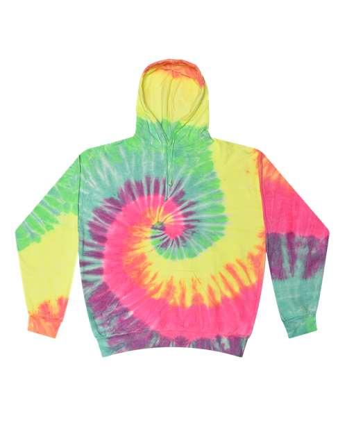 Unisex Tie-Dyed Hooded Sweatshirt