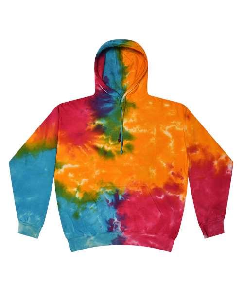 Unisex Tie-Dyed Hooded Sweatshirt
