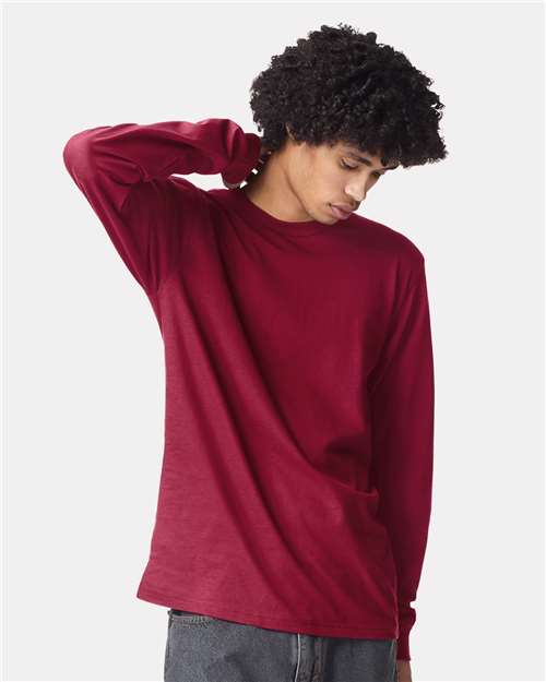 Unisex Fine Jersey Long Sleeve Tee