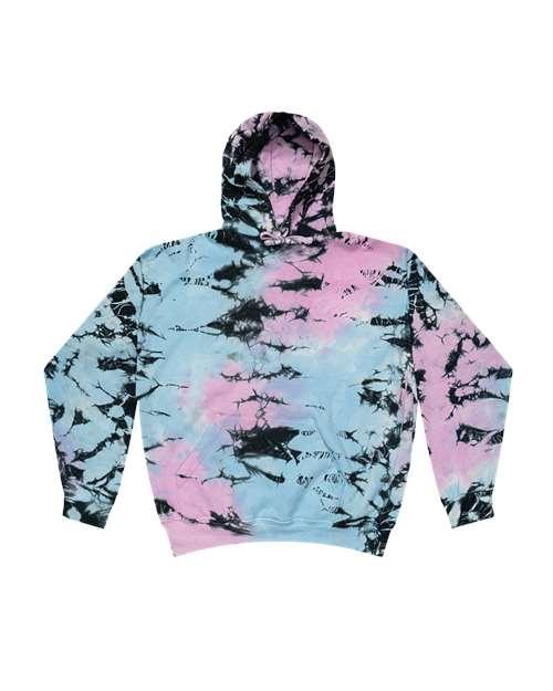 Unisex Tie-Dyed Hooded Sweatshirt