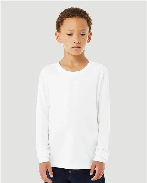 Youth Heather CVC Long Sleeve Tee