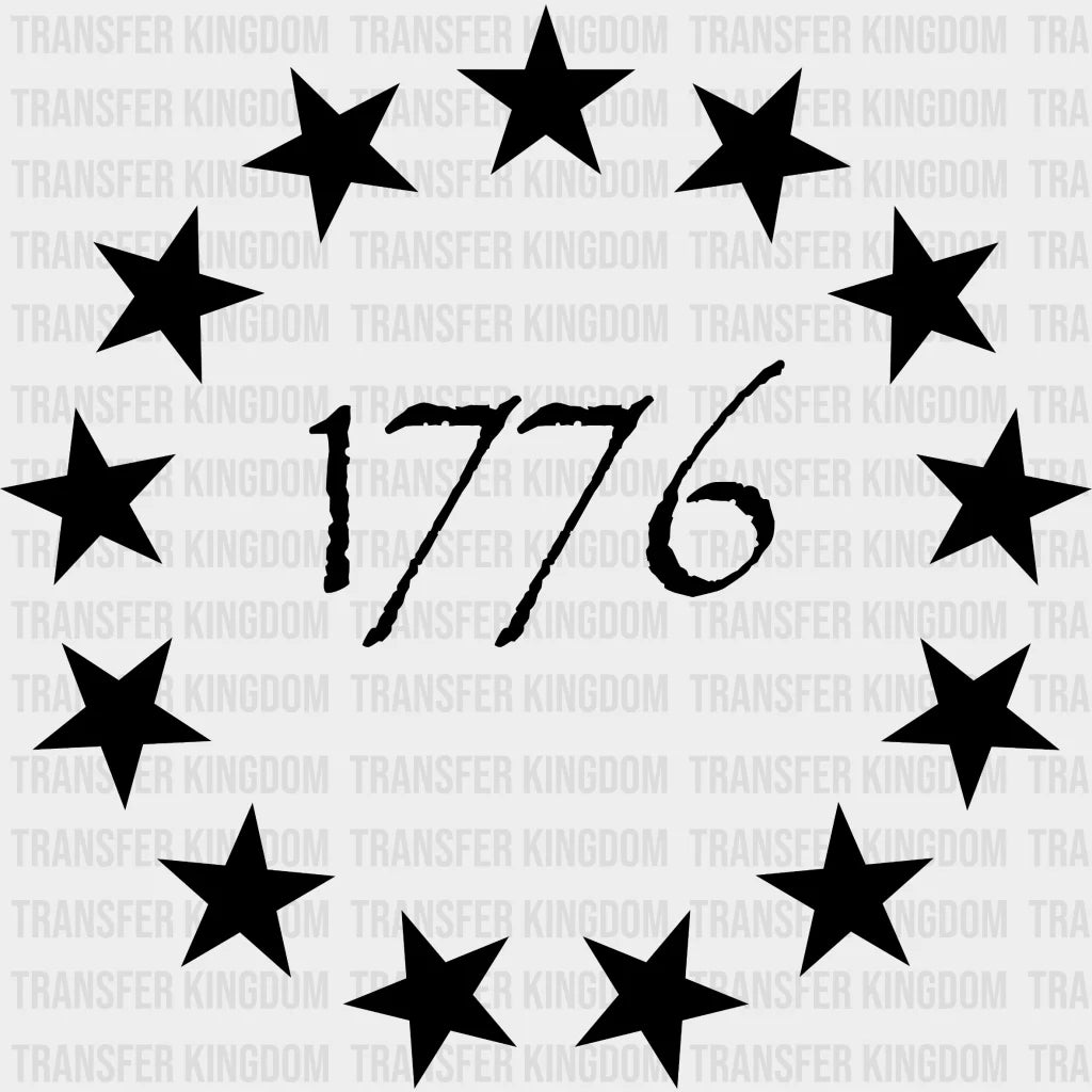 13 Stars 1776 Dtf Transfer