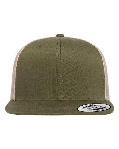 Retro High Profile Trucker Cap - 6609