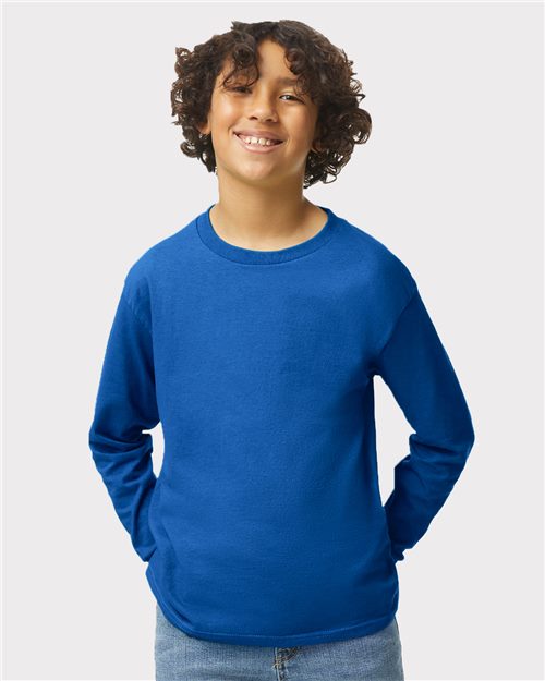 Youth Heavy Cotton™ Long Sleeve T-Shirt - Transfer Kingdom
