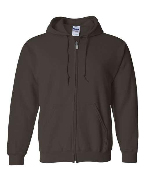 Unisex Heavy Blend™ Full-Zip Hooded Sweatshirt - S - Transfer Kingdom