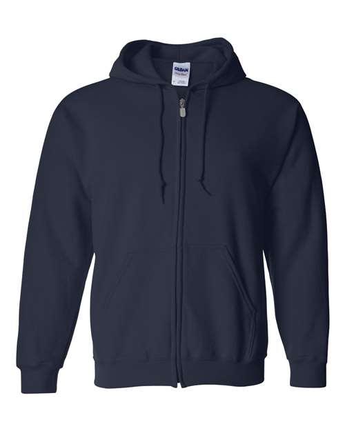 Unisex Heavy Blend™ Full-Zip Hooded Sweatshirt - S - Transfer Kingdom