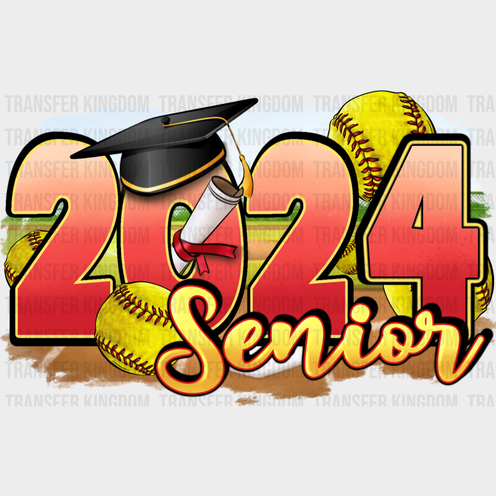 2024 Senior Baseball - Graduation Dtf Transfer