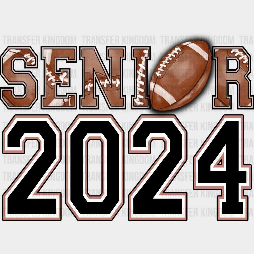 2024 Senior Football - Graduation Dtf Transfer