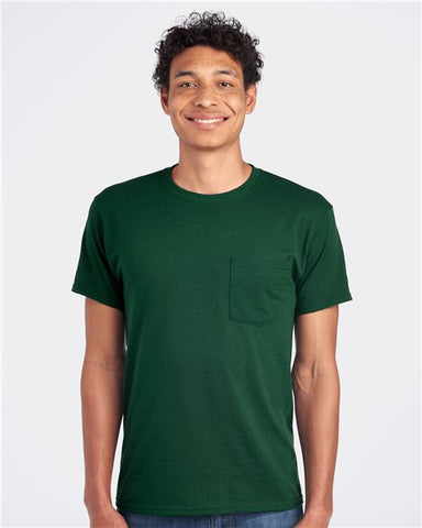 JERZEES Dri-Power® 50/50 Pocket T-Shirt
