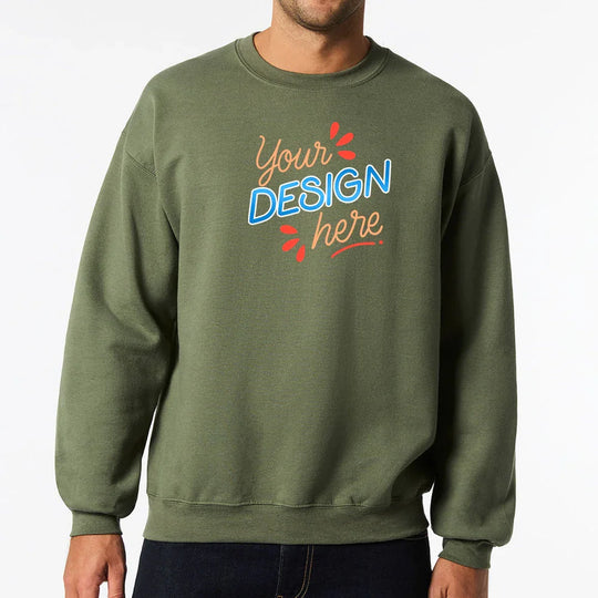 Custom Gildan Crewneck Sweatshirt - 18000