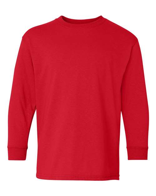 Youth Heavy Cotton™ Long Sleeve T-Shirt - Transfer Kingdom