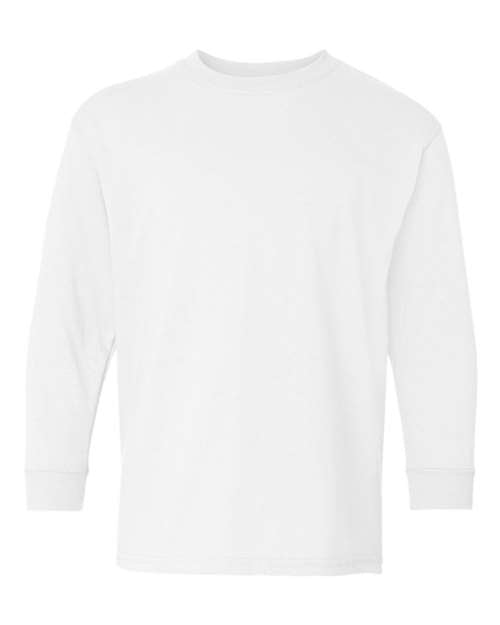 Youth Heavy Cotton™ Long Sleeve T-Shirt - Transfer Kingdom