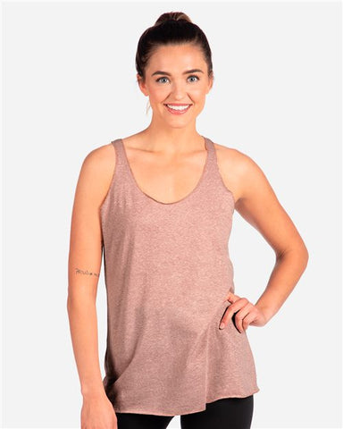 NEXT LEVEL Women’s Triblend Racerback Tank