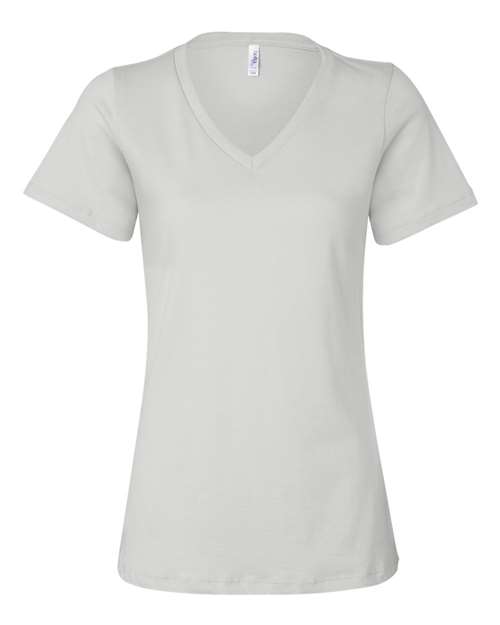 Women’s Relaxed Jersey V-Neck Tee - Transfer Kingdom