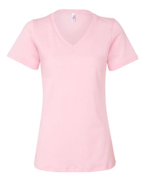 Women’s Relaxed Jersey V-Neck Tee - Transfer Kingdom