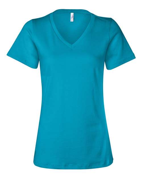 Women’s Relaxed Jersey V-Neck Tee - Transfer Kingdom