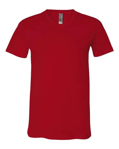 Unisex Jersey V-Neck Tee - XS - Transfer Kingdom
