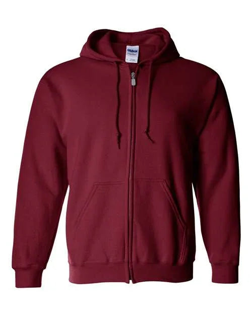 Unisex Heavy Blend™ Full-Zip Hooded Sweatshirt - S - Transfer Kingdom