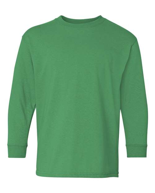 Youth Heavy Cotton™ Long Sleeve T-Shirt - Transfer Kingdom