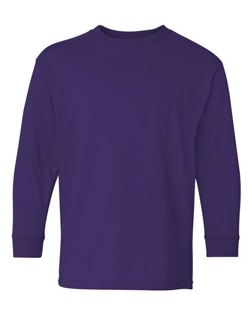 Youth Heavy Cotton™ Long Sleeve T-Shirt - Transfer Kingdom