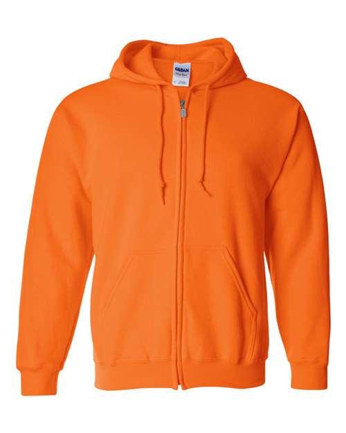 Unisex Heavy Blend™ Full-Zip Hooded Sweatshirt - S - Transfer Kingdom