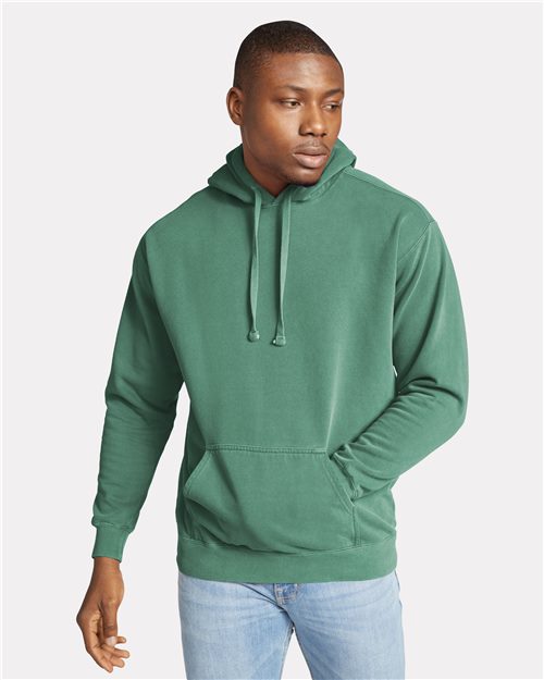 Unisex Garment-Dyed Hooded Sweatshirt - Transfer Kingdom