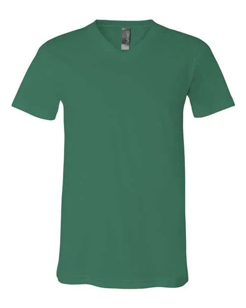Unisex Jersey V-Neck Tee - XS - Transfer Kingdom