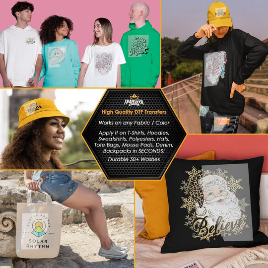 Numbers And Letters Bundle T-shirt Designs Premade DTF Gangsheet - DTF Bundle 7