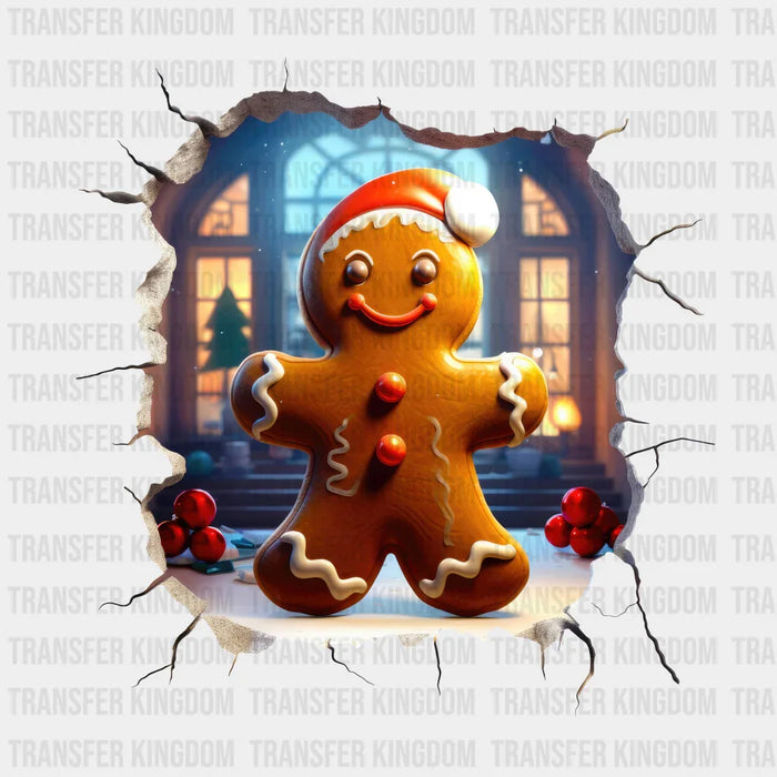 3D CINNAMON COOKIE Christmas Design - DTF heat transfer